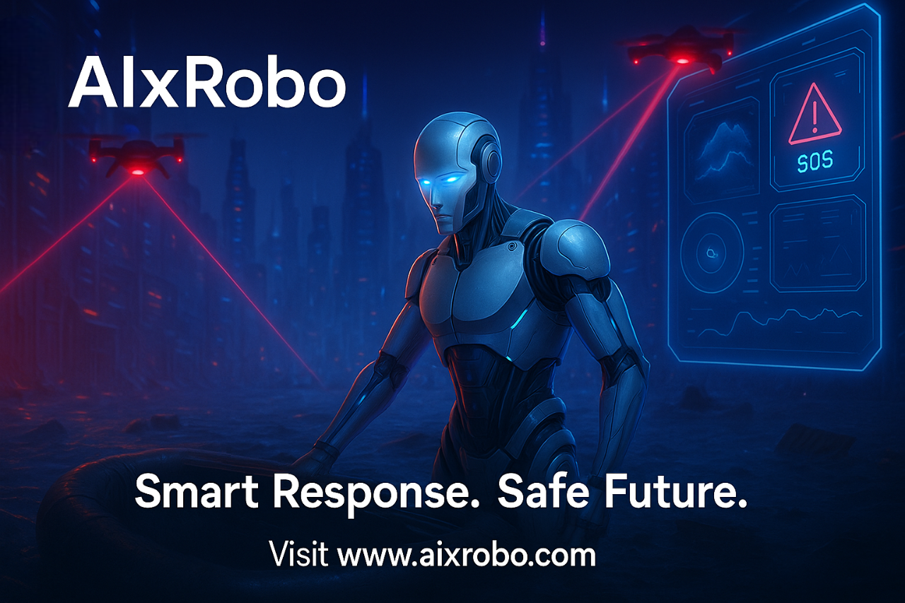 AIxBot humanoid robot by A H Khan - AIxRobo humanoid assistant