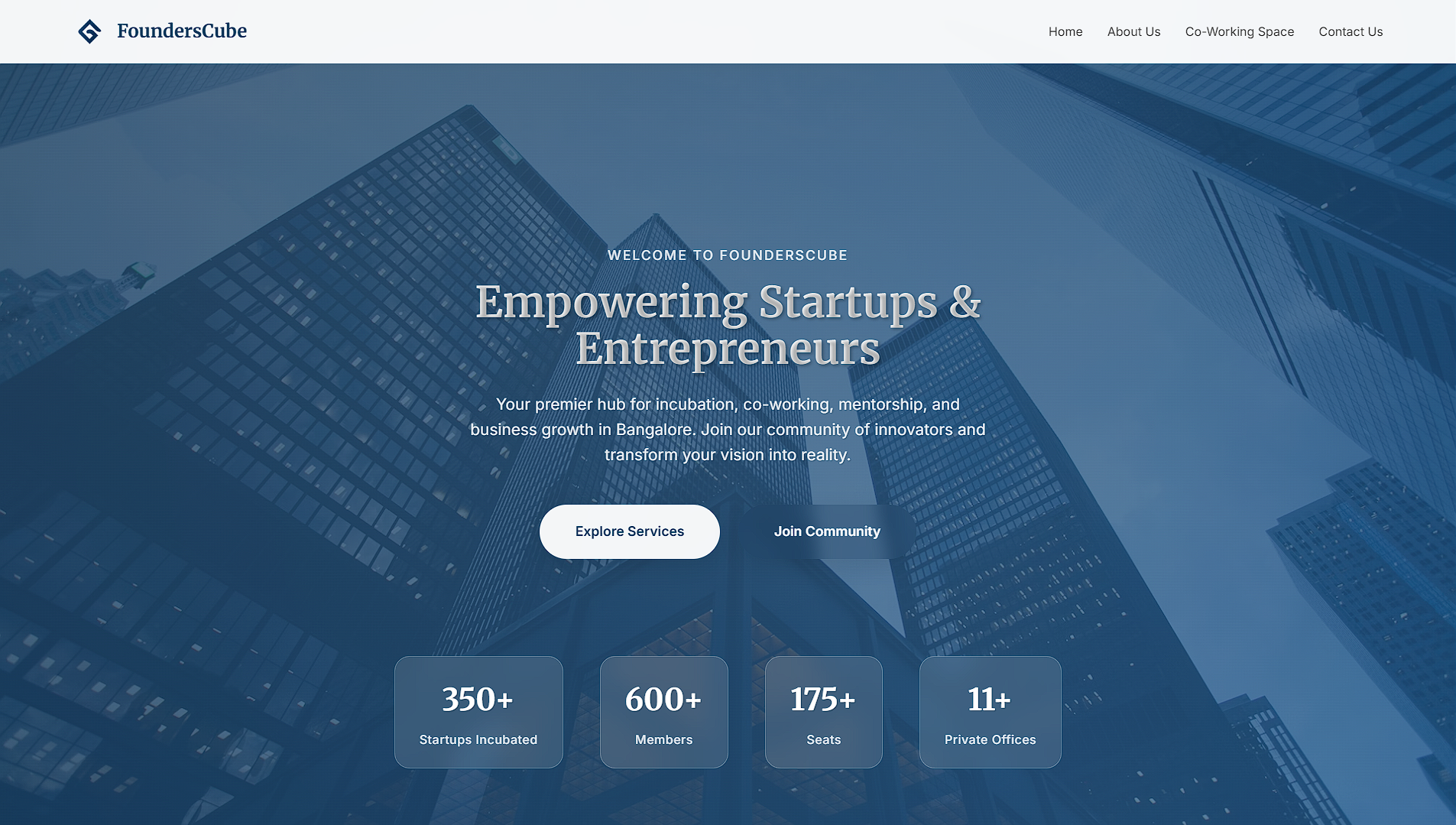 FoundersHub CA Firm website - Chartered Accountancy professional services by A H Khan